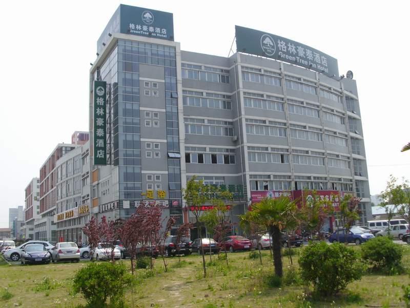 Greentree Inn Jiangsu Nantong Jiaoyu Road Business Hotel Esterno foto